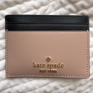 Kate Spade Madison Small Slim Cardholder Colorblock Saffiano Leather